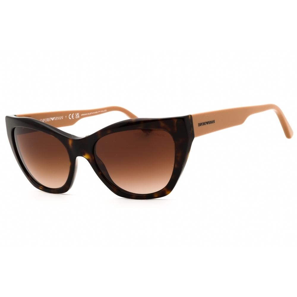 Emporio Armani EA4176 Sunglasses Dark Tortoise Acetate Cat-Eye